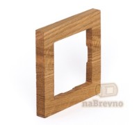 Format 55 Одиночная деревянная рамка на магнитах, дуб масло naBrevno