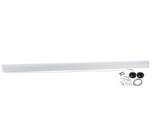 Светильник LED линейный ДПО-48вт, 4000К, опал/алюм., белый (1180x50x70мм) ЭРА
