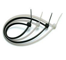 Стяжка кабельная (хомут)  430х4,8 белый DKC