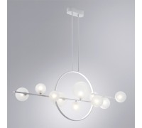 Светильник LED подвес. (люстра) Saturn, 10х7,5 W белый, акрил/металл Arte Lamp