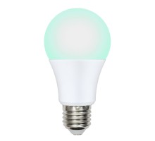 Лампа LED шар(A60) Е27  9Вт синий/зеленый, димм. для бройлеров Uniel