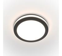 Светильник LED встр. Phanton 12вт, 4000К черный, круглый Øотв.65 Maytoni