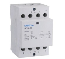 Контактор модульный 63А NCH8-63-40 4НО AC220/230В 50Гц (R) (3мод.) CHINT