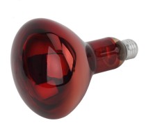 Термоизлучатель 150Вт, 220В, Е27, R127 ИКЗК красный рефлектор