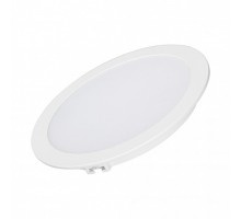 Светильник LED DL-BL180-18W 4000К, 1140-1620лм,белый круг IP40 Arlight