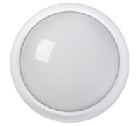 Светильник LED ДПО(ДБП) 5030 12Вт. белый, круг. пластик, 4000K, IP65, ИЭК
