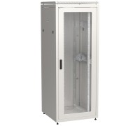 ITK Шкаф настенный 19' LINEA N 42U 800х800 мм стеклянная передняя дверь, серый