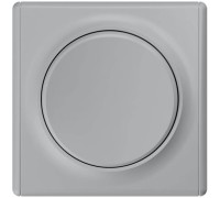 Florence Выключатель одноклавишный кноп., серый OneKeyElectro