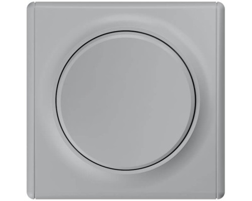Florence Выключатель одноклавишный кноп., серый OneKeyElectro