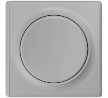 Florence Выкл. 1 кл. кноп., серый OneKeyElectro