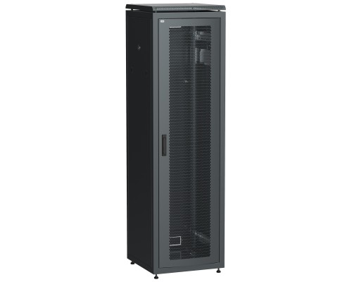 ITK Шкаф серверный Linea S 19" 47U 800х12 00мм перф. двери, серый (место1-передняя дверь и часть рамы)