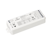 Контроллер SMART-TUYA-MULTI 12-24V, 5x3A, RGB-MIX, 2.4G, IP20 (114x38x20мм) Arlight