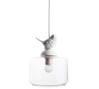 Светильник подвес. (люстра) PASSERO, 1хЕ27, белый, металл Arte Lamp