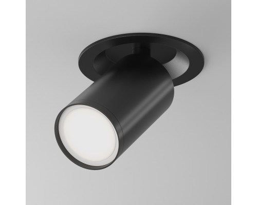 Светильник LED потол. Focus S, 1xGU10, черный, металл/аллюминий Maytoni