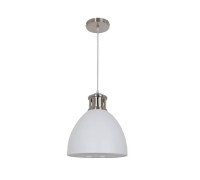 Светильник подвесной Viola, 1хЕ27, белый/никель, металл Odeon Light