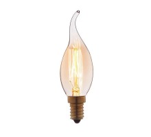 Лампа накаливания декоративная Vintage Свеча ветру 40 вт E14 LOFT IT