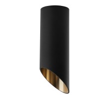 Светильник потол. (спот) Barrel tilt, GU10, черный/золото ML181 Feron