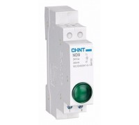Световой индикатор зеленый ND9-1/g AC/DC 230В (LED) (R) CHINT