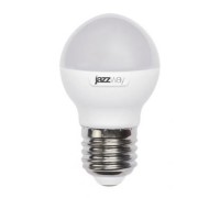 Лампа LED шар(G45) Е27  7Вт 4000К 560Lm белый Jazzway 1027887-2