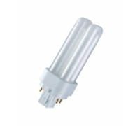 Лампа КЛЛ 13Вт/840 Dulux D/E G24q-1 4000К холодный свет OSRAM (4050300017594)