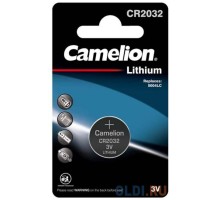 Элемент питания литиевый CR2032 BL-1 Camelion