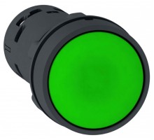 Арм. Кнопка 22мм зеленая с возвратом НО SE
