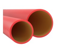 DKC Труба жесткая двустенная для кабельной канализации (6кПа) д200мм, цвет красный